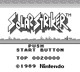 Solar Striker screenshot 3 for GameBoy